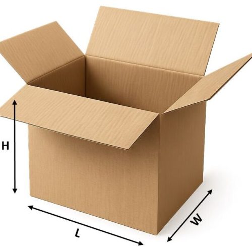 RSC BOX WITH DIMENSIONS